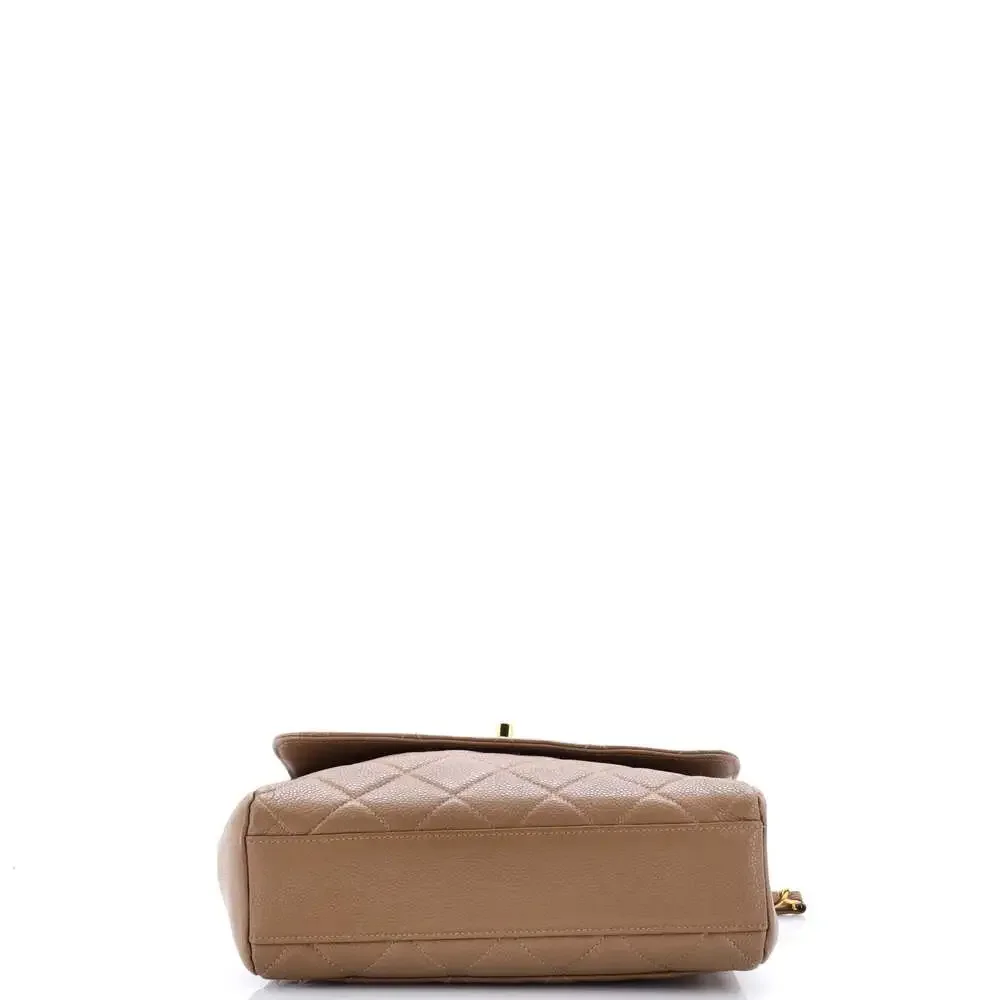 Chanel Vintage Square Cc Flap Bag #242393C45B - Picture 4 of 9